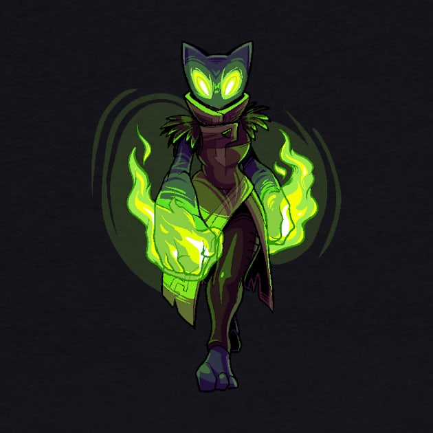 Feline mage by MrKirboy